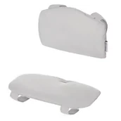 Krzesełka do karmienia - Kinderkraft Zestaw 2 poduszek do krzesełka Enock szare - miniaturka - grafika 1