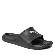 Klapki i japonki damskie - Klapki Puma Divecat V2 Lite Cat 386713 02 Puma Black/Puma White - miniaturka - grafika 1