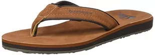 Quiksilver CARVER NUBUCK M SNDL TKD0 sandały męskie, Brązowy Brown Brown Xccc, 40 EU - Sandały męskie - miniaturka - grafika 1