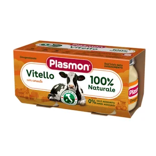 PLASMON OBIADEK CIELĘCINKA 2X80G - Dania dla dzieci - miniaturka - grafika 1