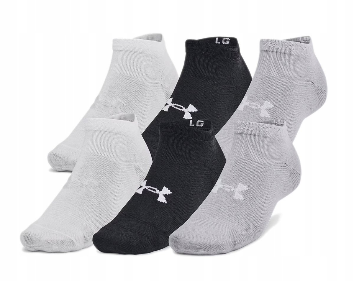 Skarpety sportowe Under Armour 6-pak 1386239-002 36-42 M