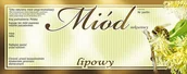 Akcesoria do hodowli zwierząt - Etykiety na Miód Wielokwiatowy (100szt) -wzór E132 - miniaturka - grafika 1