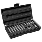 Klucze i nasadki - Topex Klucze ampułowe spline 39D391 komplet 15 szt. - miniaturka - grafika 1