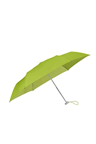 Samsonite Alu Drop S – 3-częściowy ręczny parasol płaski, 23 cm, zielony (Grass Green), zielony (Grass Green), parasole