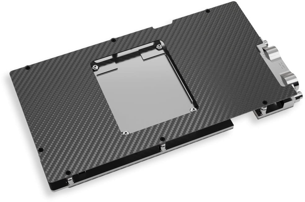 Alphacool ES RTX 5090 Reference Wasserblock, 1-Slot-Design, mit Backplate - carbon 10291