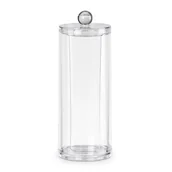 Pojemniki łazienkowe - Pojemnik na waciki kosmetyczne SELENA 20 cm - miniaturka - grafika 1