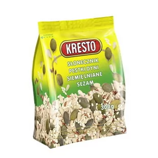 KRESTO SŁONECZNIK/PESTKA DYNI SIEMIĘ LNIANE/SEZAM 300G zakupy dla domu i biura! 67640912 - Ziarna i nasiona roślin strączkowych - miniaturka - grafika 1