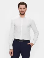 Koszule męskie - Calvin Klein Koszula K10K112743 Biały Extra Slim Fit - miniaturka - grafika 1