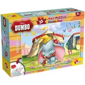 Puzzle - Puzzle dwustronne maxi Dumbo 35 - miniaturka - grafika 1