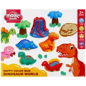 Masy plastyczne - Dinozaury Masa Plastyczna Z Akcesoriami Dino 3+ Mega Creative Uniwersalny - miniaturka - grafika 1