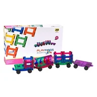 Klocki - Klocki magnetyczne PLAYMAGS 155 - miniaturka - grafika 1