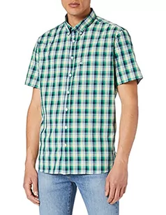Camel Active Koszula Męska 4092145S47, Jungle Green, M - Koszule męskie - miniaturka - grafika 1