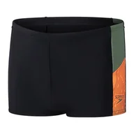 Kąpielówki męskie - Dziecięce Bokserki kąpielowe SPEEDO DIVE SPL ASHT JM 8-00315717381 – Czarny - miniaturka - grafika 1