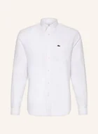 Koszule męskie - Lacoste Koszula Oxford Regular Fit weiss - LACOSTE - miniaturka - grafika 1