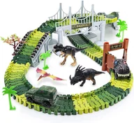 Klocki - Samochód tor wyścigowy dla dzieci - miniaturka - grafika 1