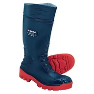 Kalosze damskie - Cofra COF906-39 Typhoon kalosze bezpieczeństwa, rozmiar 39, niebieski/czerwony (2 sztuki) - miniaturka - grafika 1