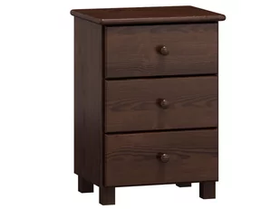 Szafka sosnowa TINA S3 orzech - Szafki nocne - miniaturka - grafika 1