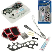 Dętki rowerowe - Zestaw Naprawczy Dętki Do Rowerów Klucz Łatki Klej - miniaturka - grafika 1