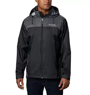 Columbia Męska kurtka przeciwdeszczowa Glennaker Lake Rain Jacket, czarny, grill., 3X - Kurtki męskie - miniaturka - grafika 1