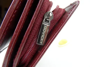 Portfel Damski ROVICKY (PL) Skóra Licowa Suwak Bułeczka 12 x 8 CPR-002 - Portfele - miniaturka - grafika 8