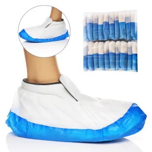 Ochraniacze na buty wzmacniane krótkie 50szt (25 par) - Odzież medyczna - miniaturka - grafika 1