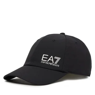 Czapka z daszkiem EA7 Emporio Armani 7X000106 AF13554 MC134 Czarny - Czapki męskie - miniaturka - grafika 1
