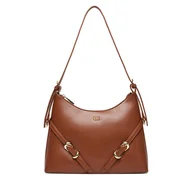 Torebki damskie - Torebka Gino Rossi C-ELIN-KQ39 Brązowy - miniaturka - grafika 1