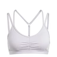 Biustonosze - adidas Kobiety Średnie wsparcie sportowe stanik, Silver Dawn, S - miniaturka - grafika 1