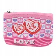 Nerki - Portfelik Dla Dziewczynki Serce Mini Portmonetka Saszetka Różne Kolory - miniaturka - grafika 1