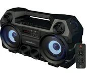 Głośniki przenośne - Rebeltec SoundBOX 465 40W Radio FM Czarny - miniaturka - grafika 1