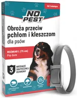 Artykuły przeciw pasożytom - Obroża przeciw Pchłom i Kleszczom NO PEST dla Dużych Psów (75 cm) Wodoodporna Obroża na Kleszcze i Pchły - miniaturka - grafika 1