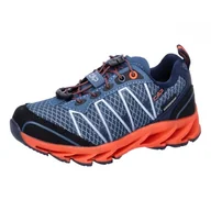 Buty dla chłopców - CMP Dziecięce buty Altak Trail Wp 2.0 Hiking Bluestone-Arancio, 40,5 EU, Bluestone Arancio, 8.5 UK - miniaturka - grafika 1