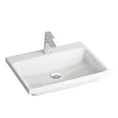 Umywalki - Ravak XJX01260001 Umywalki ceramiczne Umywalka ceramiczna COMFORT 600 bia$116a - miniaturka - grafika 1