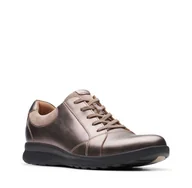 Półbuty damskie - Un Adorn Lace [pebble metallic] - rozmiar 39.5 - miniaturka - grafika 1