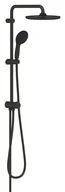 Zestawy prysznicowe - Grohe Vitalio Start - Zestaw prysznicowy bez baterii, średnica 25 cm, 2 strumienie, czarny mat 266802431 - miniaturka - grafika 1