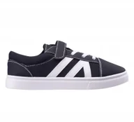 Buty dla dziewczynek - Martes Dziecięce trampki Martes RADIN II JRB black/white rozmiar 30 - miniaturka - grafika 1