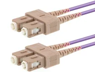 Kable światłowodowe - LOGON PROFESSIONAL AL5SCSC25I/4I kabel InfiniBand / światłowodowy 25 m SC Fioletowy - miniaturka - grafika 1