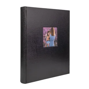 Album Tradycyjny Belize - Czarny, 50 kart do wklejania zdjęć - Albumy fotograficzne - miniaturka - grafika 1