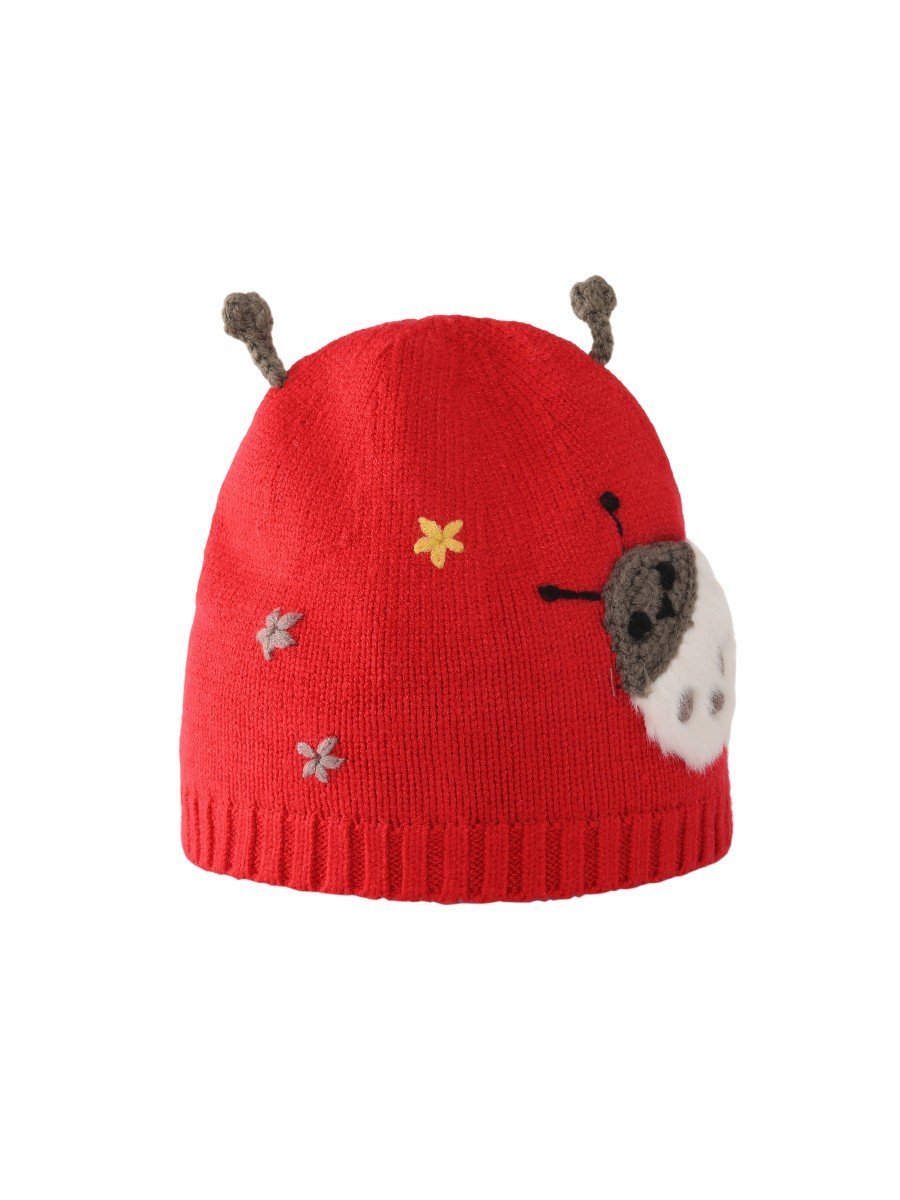 Dziecięca czapka biedronka czerwona Be Snazzy r.48/54