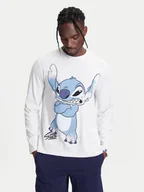 Piżamy męskie - United Colors Of Benetton Koszulka piżamowa 3VR54M01X Szary Regular Fit - miniaturka - grafika 1