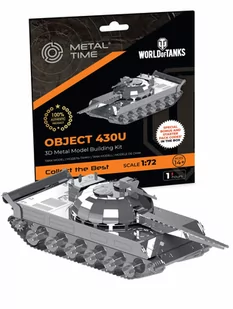Zestaw konstrukcyjny World of Tanks - Object 430 (metalowy) - Klocki - miniaturka - grafika 1