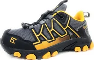 Buty dla dziewczynek - Kastinger Kublas buty dziecięce chłopcy outdoor sportowe sznurowane szary, rozmiar buta:28 EU - miniaturka - grafika 1
