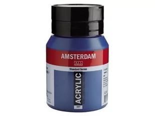 Talens Amsterdam, farba akrylowa, 500 ml, Niebieski zielonkawy - Przybory szkolne - miniaturka - grafika 2