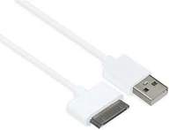 Akcesoria do MP3 - Kit 30-pin kabel do ładowania/kabel do transmisji danych, biały IPUSBDATWHKT - miniaturka - grafika 1