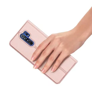 Dux Ducis Skin Pro kabura etui pokrowiec z klapką Xiaomi Redmi 9 różowy - Etui i futerały do telefonów - miniaturka - grafika 7
