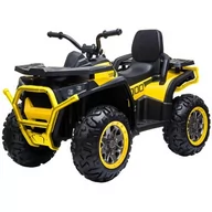 Pojazdy elektryczne dla dzieci - Enero QUAD ELEKTRYCZNY TRAPER ŻÓŁTY 1033013  1033013 - miniaturka - grafika 1