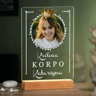 Ramki na zdjęcia - Lampka ramka XL z wydrukiem na szkle akrylowym i podświetleniem LED - miniaturka - grafika 1