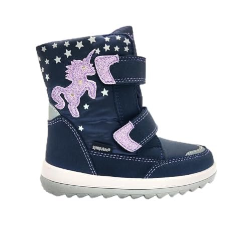 Richter Buty dziecięce Husky 2.0 śniegowce, Atlantic/Orchid, 35 EU, Orchidea Atlantycka, 35 EU