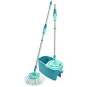 Miotły, szufle, mopy - Leifheit zestaw do mycia podłóg Clean Twist Disc Mop EVO) - miniaturka - grafika 1