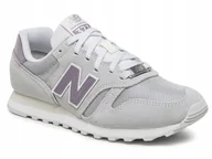 Buty sportowe damskie - Buty damskie New Balance 373 WL373OG2 skóra szare sportowe 37 - miniaturka - grafika 1